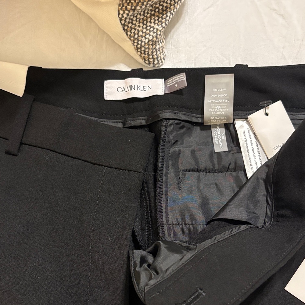 Calvin Klein Classic Black Trousers